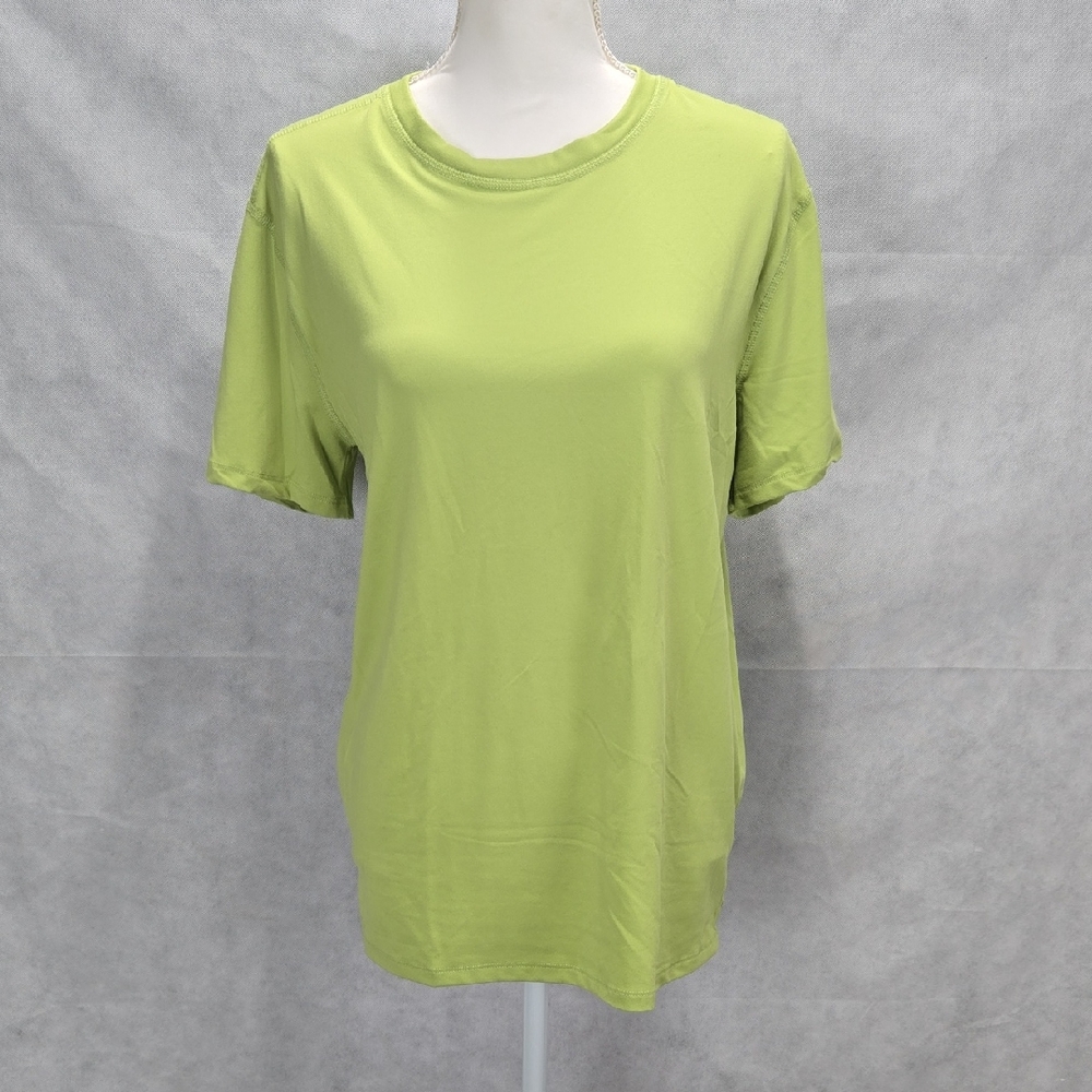 All in Motion Lime Green Women's Short Sleeve Tee